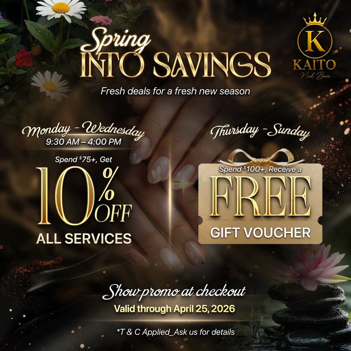 Promotion - KAITO NAIL BAR