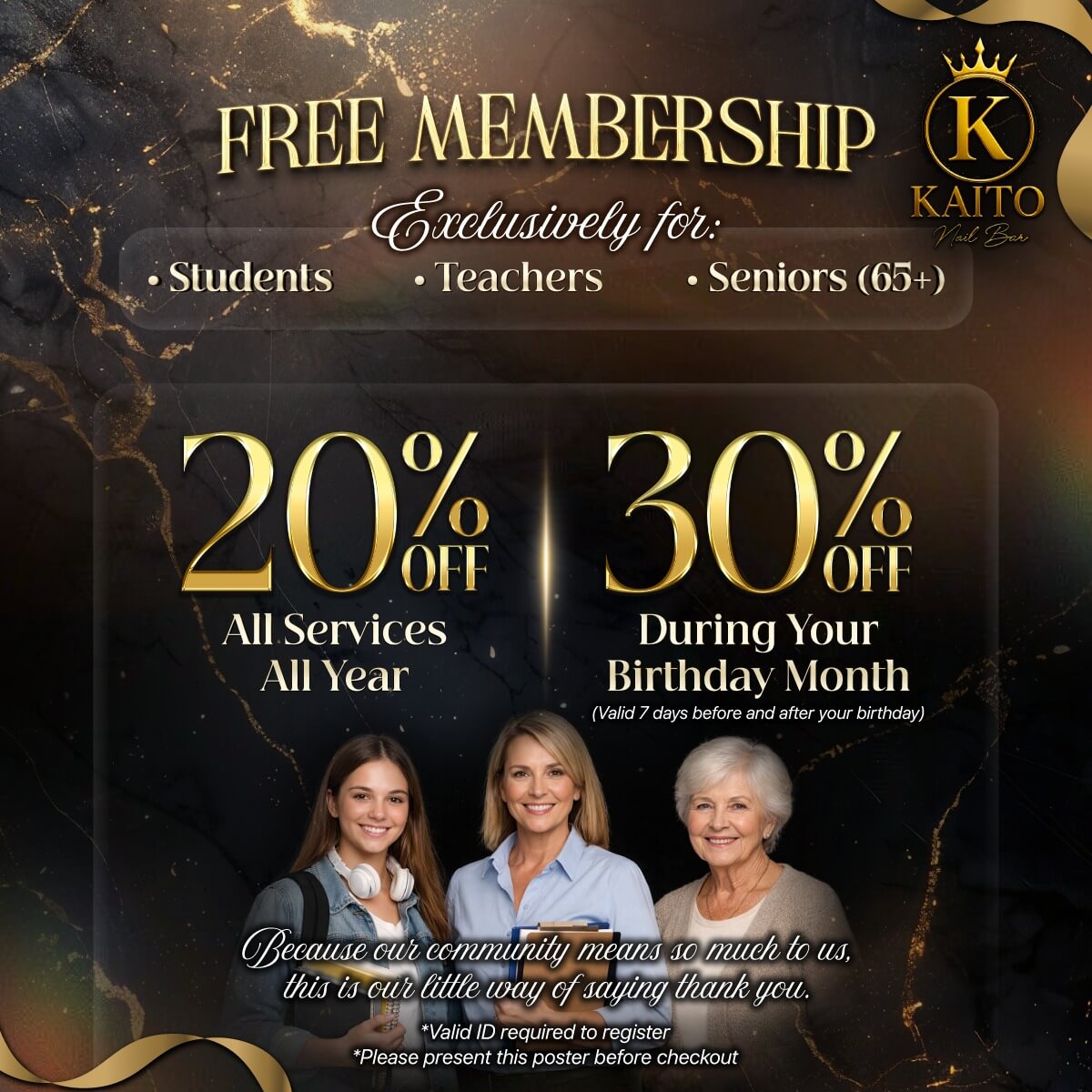 🌟 KAITO NAIL BAR - PROMOTION