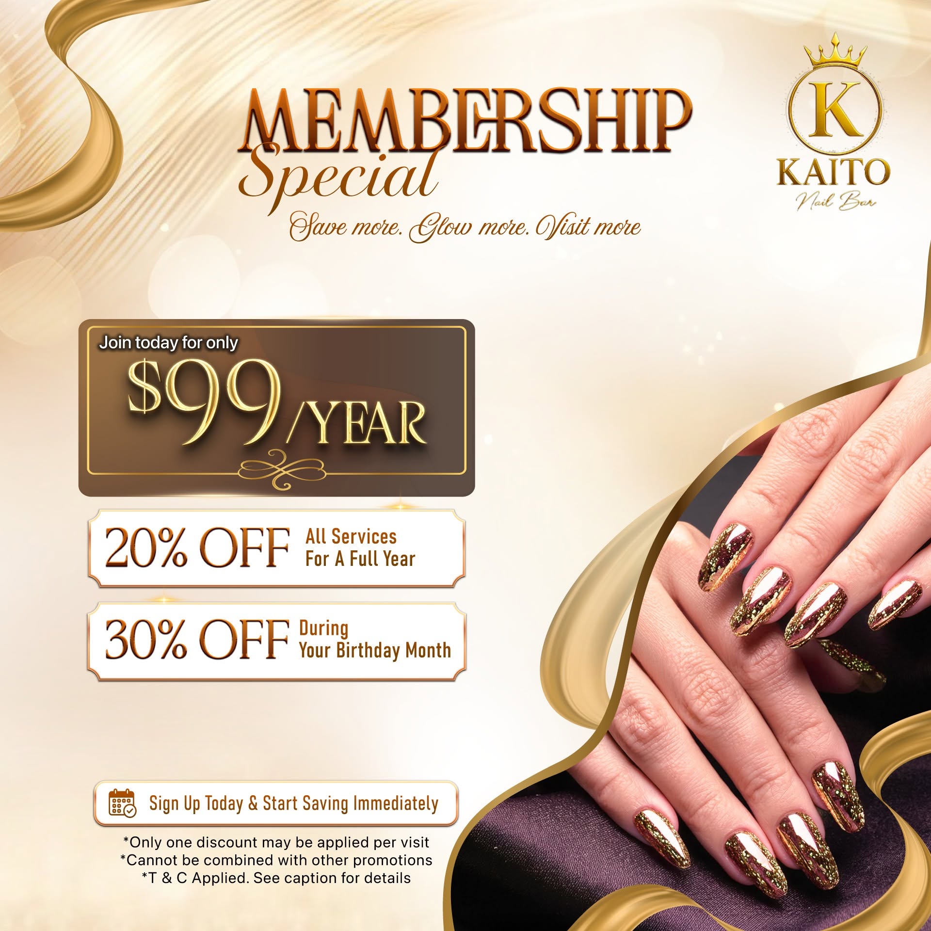 🌟 KAITO NAIL BAR - PROMOTION